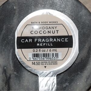 Mahogany Coconut BBW CAR SCENT REFILL
